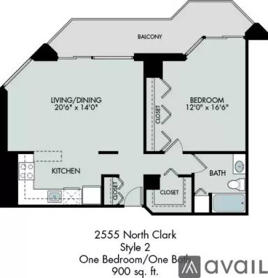 Main picture of 2555 N Clark Apartments