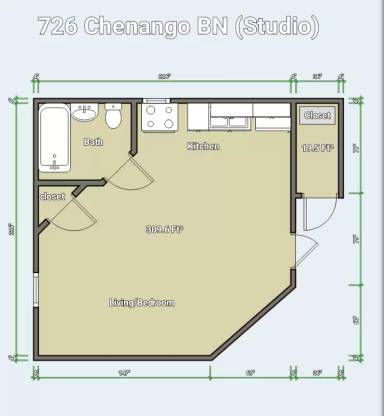 Main picture of 726 Chenango St