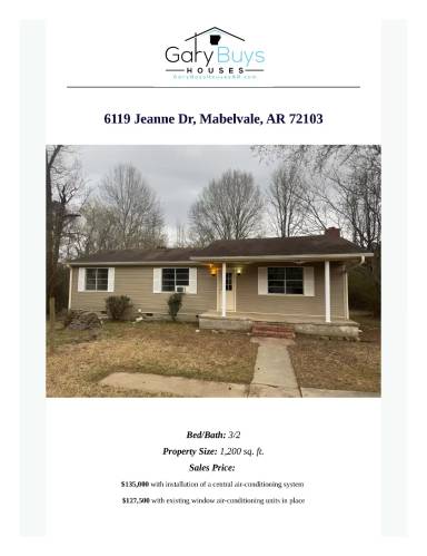 Main picture of 6119 Jeanne Dr