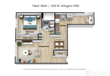 Main picture of 555 W Arlington Apartments