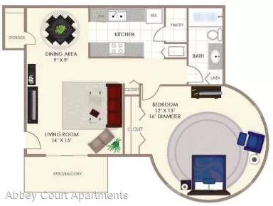 Main picture of Abbey Court Apartments