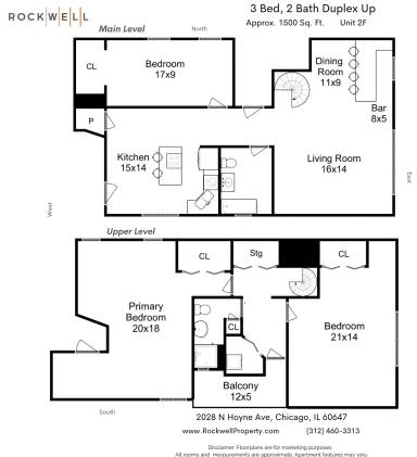 Main picture of Hoyne 2028 N - 1R