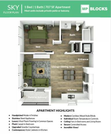 Main picture of Meriam Park Blocks Apartments