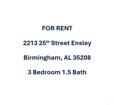 Main picture of 2213 25th Street Ensley