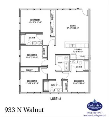 Main picture of 933 N Walnut St