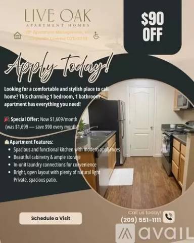 Main picture of Live Oak Apartment Homes