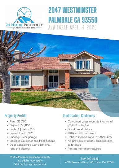 Main picture of 2047 Westminster Dr