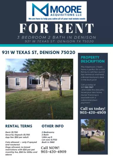 Main picture of 931 W Texas St