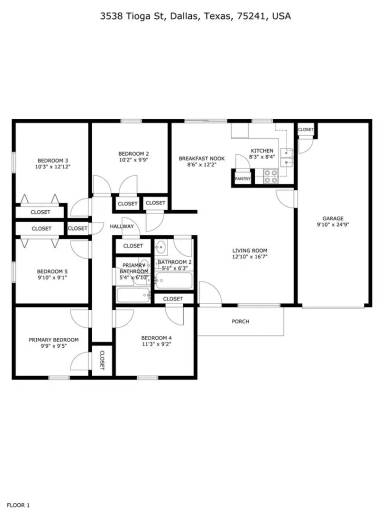 Main picture of 3554 Tioga St