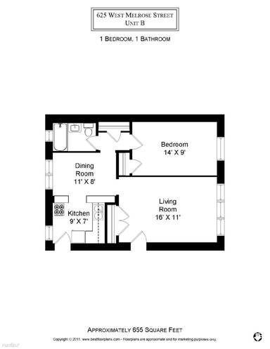 Main picture of 617 W Melrose St