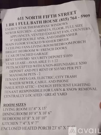 Main picture of 611 N 5th St