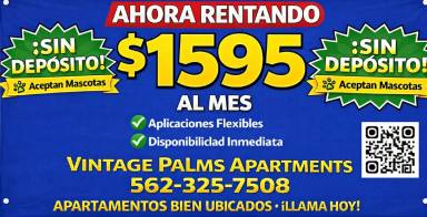 Main picture of Vintage Palms Apartments