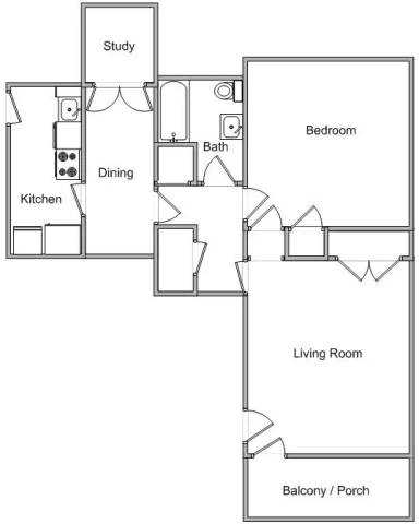 Main picture of Windsor Court Apts. 804 North 9th Street - 6