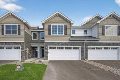 Main picture of Westview townhome plan in Corcoran’s Hope Meadows community—a brand-new townhome development near Pheasant Acres Golf Course and just a short distance from Elm Creek Park Reserve.