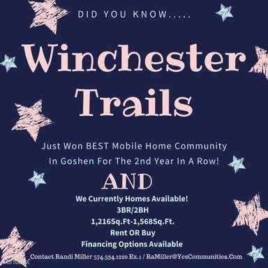 Main picture of Winchester Trails Mobile Home