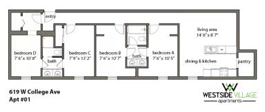 Main picture of 619 W College Ave