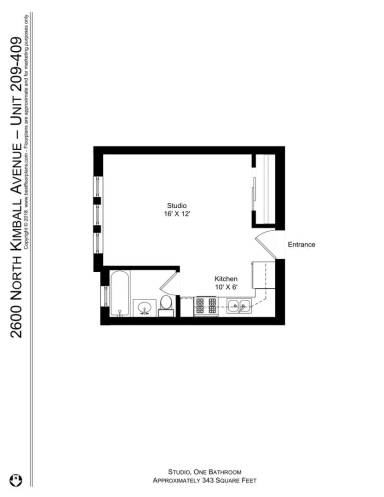 Main picture of 2600 N Kimball Ave Apartments