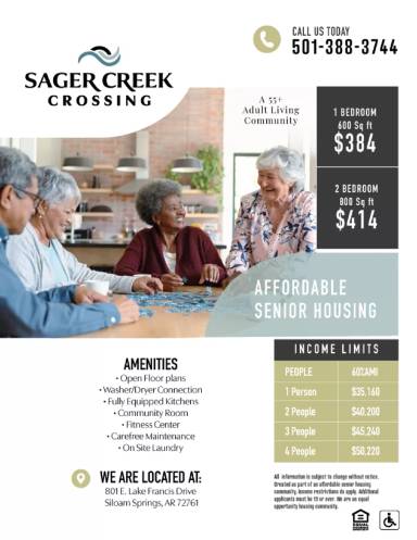 Main picture of Sager Creek Crossing Welcomes You Home