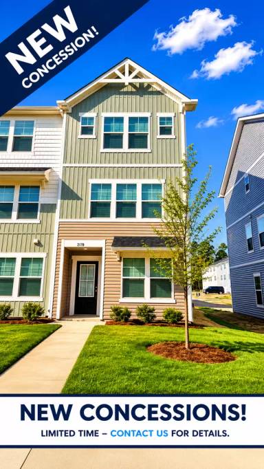 Main picture of Brand New End-Unit Townhome | 3 BR/3.5BA | 1-Car Garage | Near Downtown Mooresville