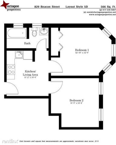 Main picture of 829 Beacon St Apartments
