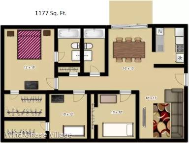 Main picture of Wind Chase Village Apartments and Townhomes