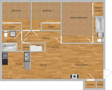 Main picture of Bear Creek Park & Creekside Apartments