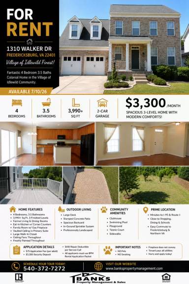 Main picture of 1310 Walker Dr