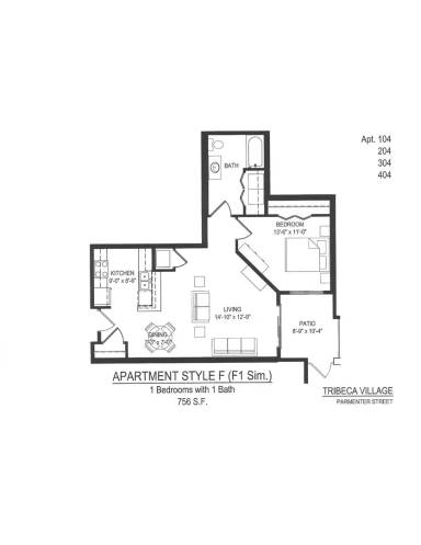 Main picture of Tribeca Village Apartments