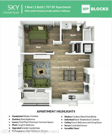 Main picture of Meriam Park Blocks Apartments