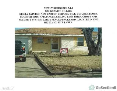 Main picture of 3982 Granite Hill Dr