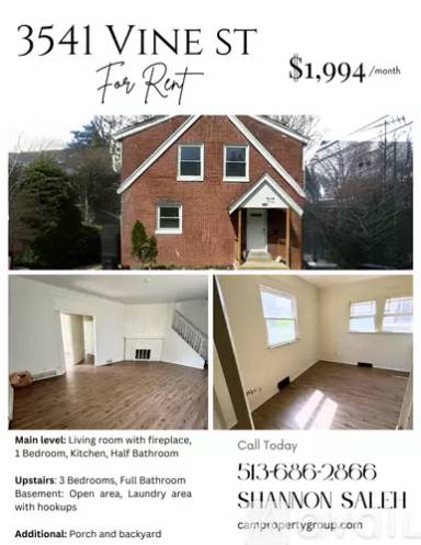 Main picture of 3541 Vine St