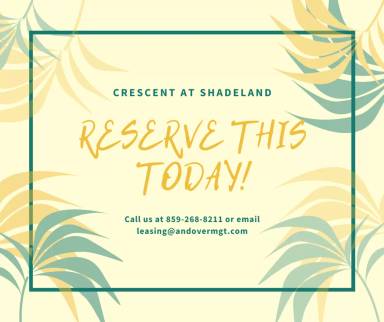 Main picture of Crescent at Shadeland