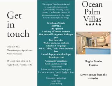 Main picture of 83 Ocean Palm Villa S