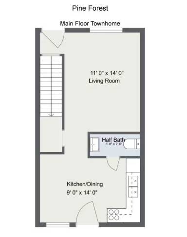 Main picture of 475 W Mae Rose Avenue Unit Unit Pne Frst