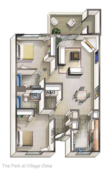 Main picture of The Park at Village Oaks Apartments Homes