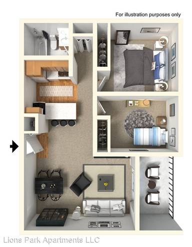 Main picture of Lions Park Apartments
