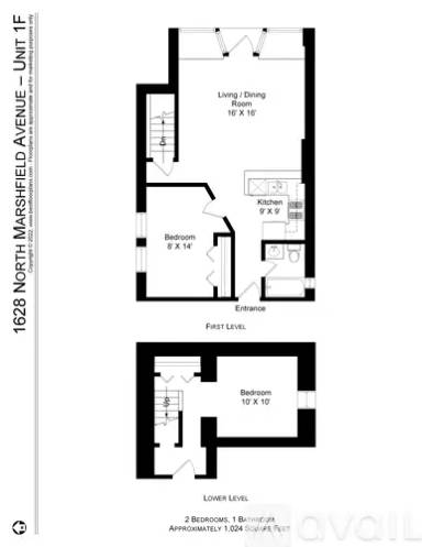 Main picture of 1628 N Marshfield Ave