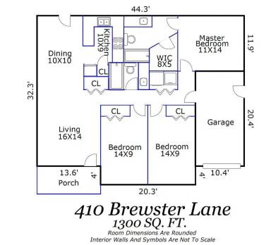 Main picture of 410 Brewster Ln
