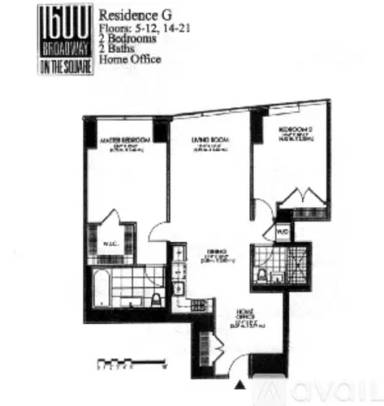 Main picture of 1600 Broadway on The Square