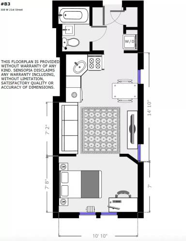 Main picture of 308 W 21st St