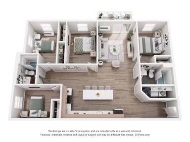 Main picture of 506 Flats Apartments